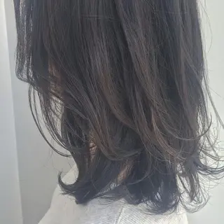 ミディアム カラー ヘアアレンジ NEWI 京橋 【yoko】のヘアスタイル