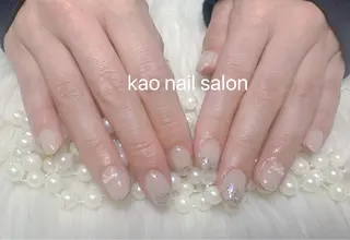 ネイル kao nail マグネット/長さだしのネイルデザイン