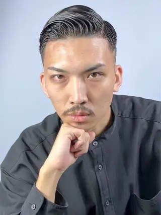 ショート ヘアアレンジ メンズ プレミアムバーバー新宿店所属・⚡️メンズ特化⚡️ 倉林 隼大のヘアスタイル