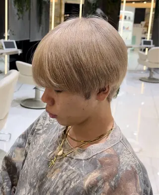 カラー メンズ メンズ特化ニュアンス パーマ　RYOのヘアスタイル