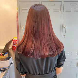 セミロング カラー ヘアアレンジ 🌷愛されヘア🌷 伊藤　万裕のヘアスタイル