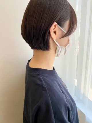 ショート タカハシ ハヤトのヘアスタイル