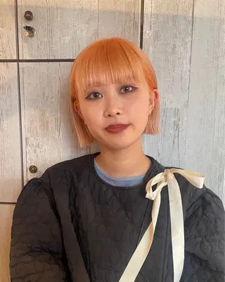 カラー ベージュ/透明感/ 桃子🎀のヘアスタイル