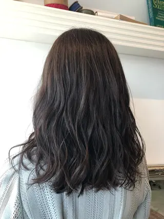 ミディアム カラー 💐パーソナルカラー /市橋加菜💐のヘアスタイル