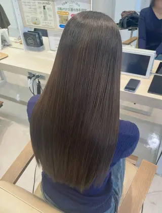 ロング カラー かずや🍀/髪質改善 /艶髪カラー/眉毛のヘアスタイル