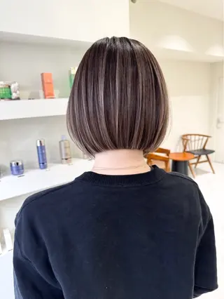 ショート 小顔ボブ jilblanカホのヘアスタイル