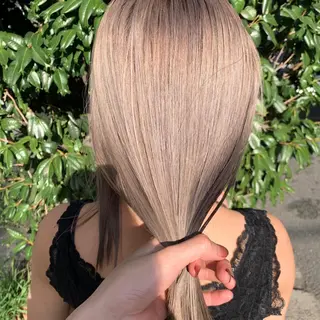 ミディアム カラー ワンホンヘア ケラチン/Kaitoのヘアスタイル