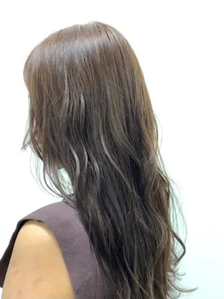 ロング 新宿/小顔レイヤー/ 顔まわり/西慶太朗のヘアスタイル