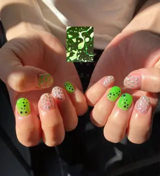 ネイル nano/きもかわ nail🐬🫧のネイルデザイン