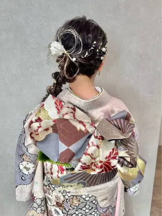 ヘアアレンジ 佐藤 奈佳子 サトウ ナカコのヘアスタイル