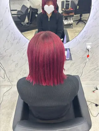 ミディアム カラー カット¥1100 ✂️MIUのヘアスタイル