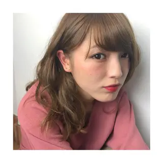 ミディアム セミロング ロング カラー メンズカット特化柏駅 徒歩3分LOUのヘアスタイル