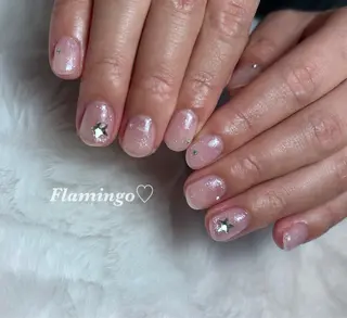 ネイル フィルイン／自爪育成 ／爪に優しい施術のネイルデザイン