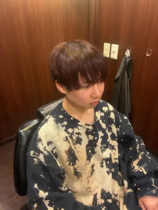 カラー メンズ 和賀 一馬のヘアスタイル