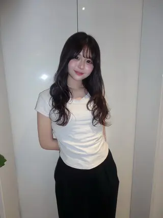 ロング clear of hair LiT所属・ルカ/ レイヤーカット/栄のヘアスタイル