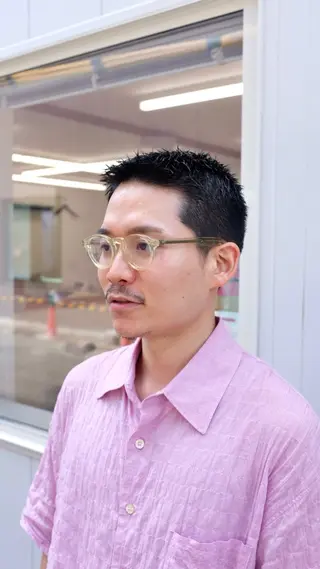 ショート past and new所属・田島 塁のヘアスタイル