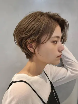 ショート EMANON銀座所属・ショート・ボブ✂️ 紅葉のヘアスタイル
