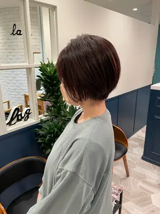 ショート lag by  シゲルカットクラブ　神田久志本店所属・清原 佳乃のヘアスタイル
