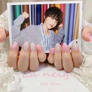 ネイル La neige* yuki 🥯🍑のネイルデザイン