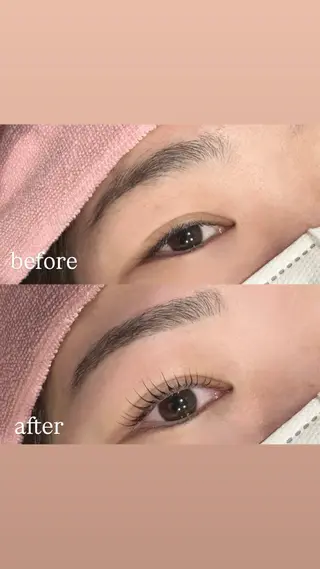 アイブロウ 富口 桂のマツエク・マツパデザイン