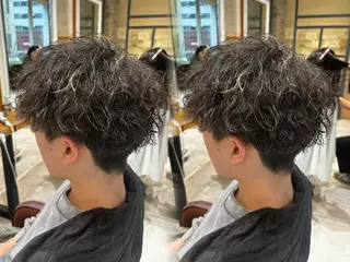 パーマ ‎🤍⛓ハイトーン カラー/RYOのヘアスタイル