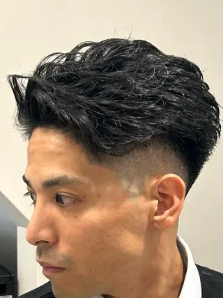 ショート パーマ メンズ Dorcus所属・方波見 大雅のヘアスタイル