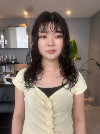 ロング aika/パーマ/ ショート/伏見のヘアスタイル