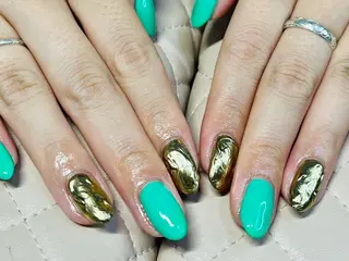 ネイル goldgleams ちなのネイルデザイン