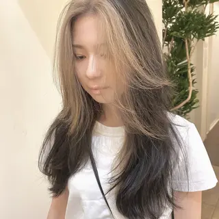 カラー るん ️💞のヘアスタイル