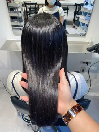 ミディアム カラー ヘアアレンジ stylist/蛯谷 珠里のヘアスタイル