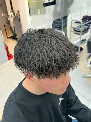 ショート パーマ メンズ 名古屋メンズパーマ /松井生のヘアスタイル