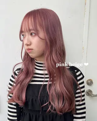 ロング カラー Ayaka🩰🎀 ガーリー/暖色♡のヘアスタイル