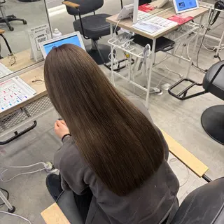 ロング カラー ななみ.⋆𝜗𝜚 艶カラー/まつパのヘアスタイル