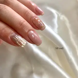 ミディアム pllia beautyのネイルデザイン