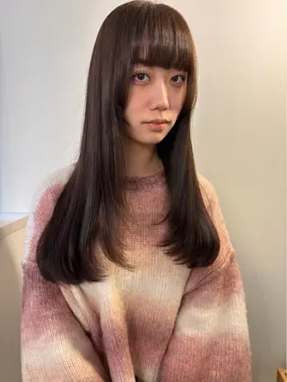 ココルアナ所属・ゆう/大阪豊中/海外 カラー/艶カラーのヘアスタイル