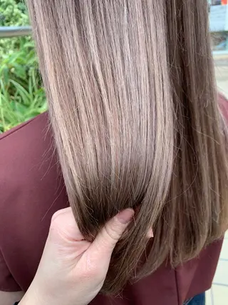 ロング 🧨ブリーチー×ボブ レイヤー💎じゅえるのヘアスタイル