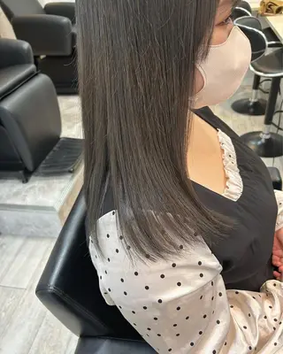 ロング カラー ヘアアレンジ 代表🎀 ふわモテ愛 され髪🩷yumiのヘアスタイル