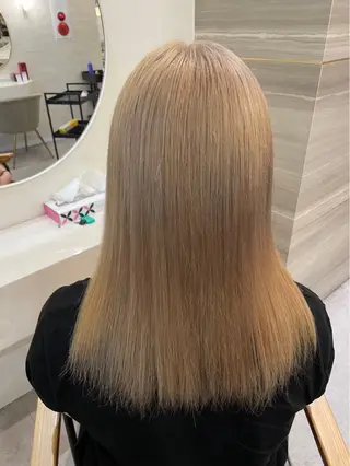 ロング カラー himari/カラー モデル募集🤎/熊谷のヘアスタイル