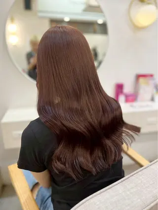 カラー himari/ブリー チモデル募集/熊谷のヘアスタイル