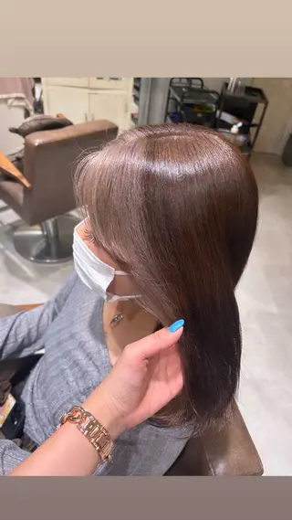 カラー 佐藤 万倫💞⭐️のヘアスタイル