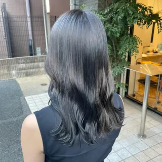 セミロング 韓国ヘア/レイヤー 🇰🇷/艶髪/長橋のヘアスタイル