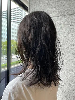 ミディアム qulim所属・qulim【クリム】 /ハイトーン/海音のヘアスタイル