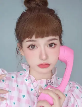 ミディアム ダブル テーマのマツエク・マツパデザイン