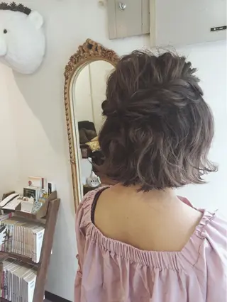 ミディアム zann hair worx所属・島尻 徳人のヘアスタイル