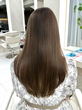 ロング カラー 名古屋/縮毛矯正/ 島原　由璃のヘアスタイル