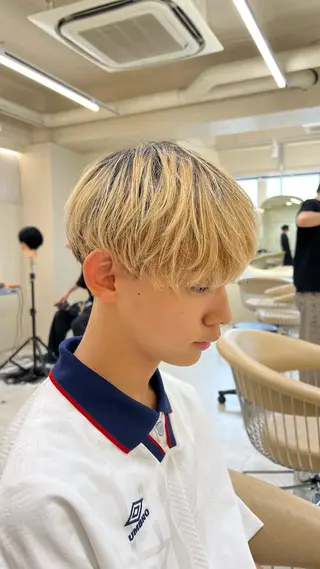 メンズ 横浜/ショート/ レイヤーカットのヘアスタイル