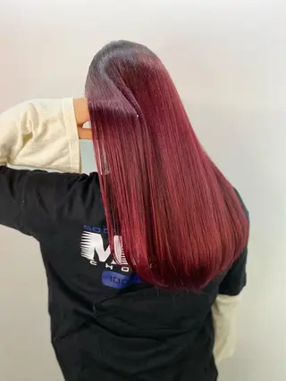 ロング opus 店長大和 レイヤー/赤み消しのヘアスタイル