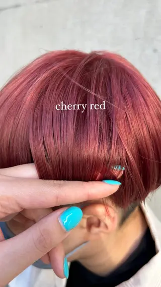 ショート カラー ミウラナツサ /レイヤーカットのヘアスタイル