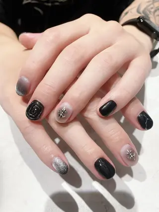 メンズ ネイル ひめか🫁 推し概念・個性派のネイルデザイン