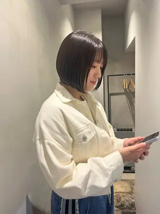 ショート カラー ロエ平尾山荘所属・ショート/ハイライト /平尾/薬院/綜一郎のヘアスタイル